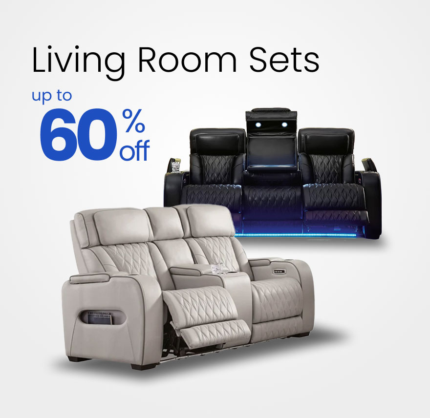 Living Room Sets upto 60% off